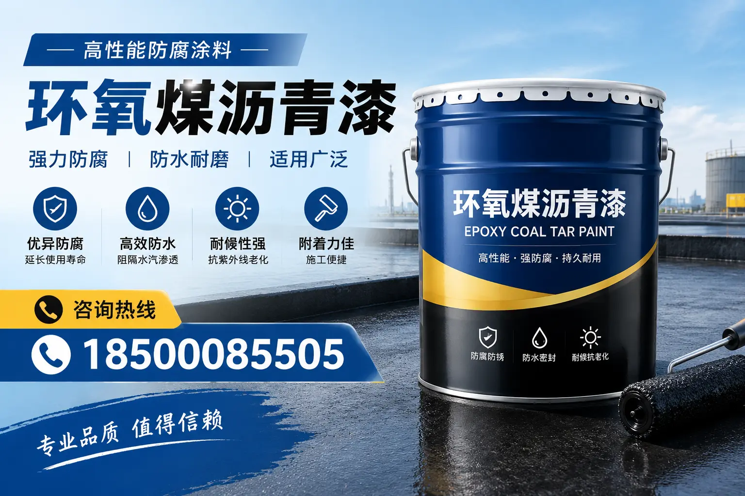 环氧煤沥青漆的主要成分与功能，韶关用户深度了解