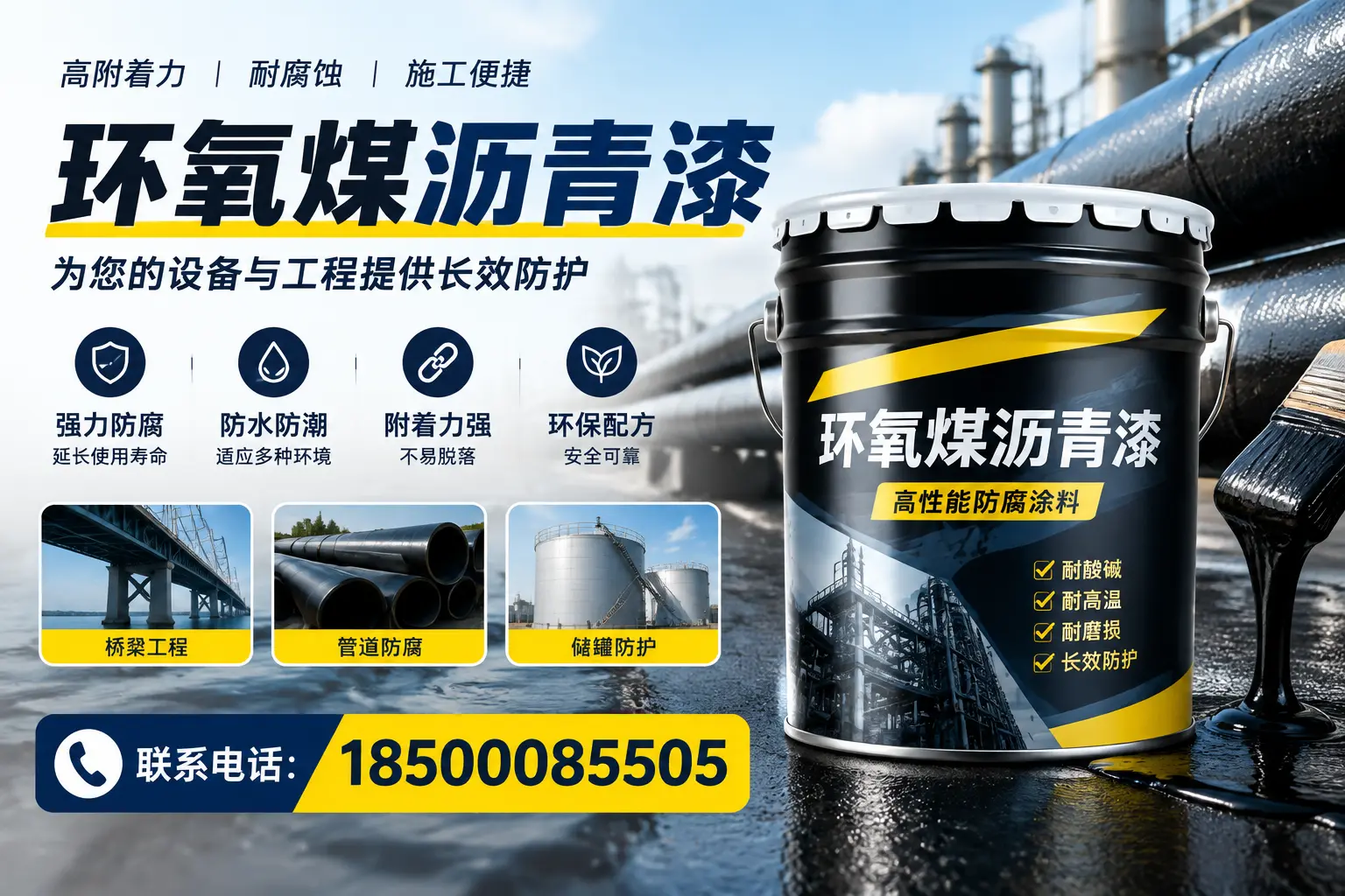 环氧煤沥青漆与其他涂料的对比分析，助力韶关企业决策